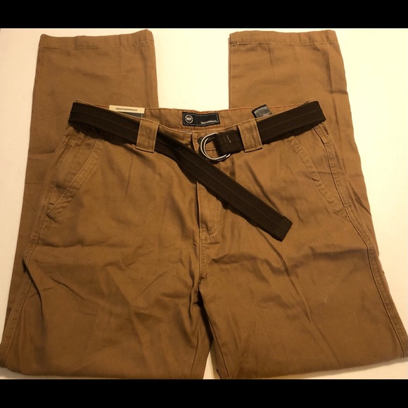 Weatherproof Other - Weatherproof The Utility Chino 34x32 Camel NEW with tags